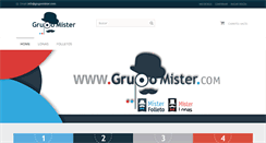 Desktop Screenshot of grupomister.com